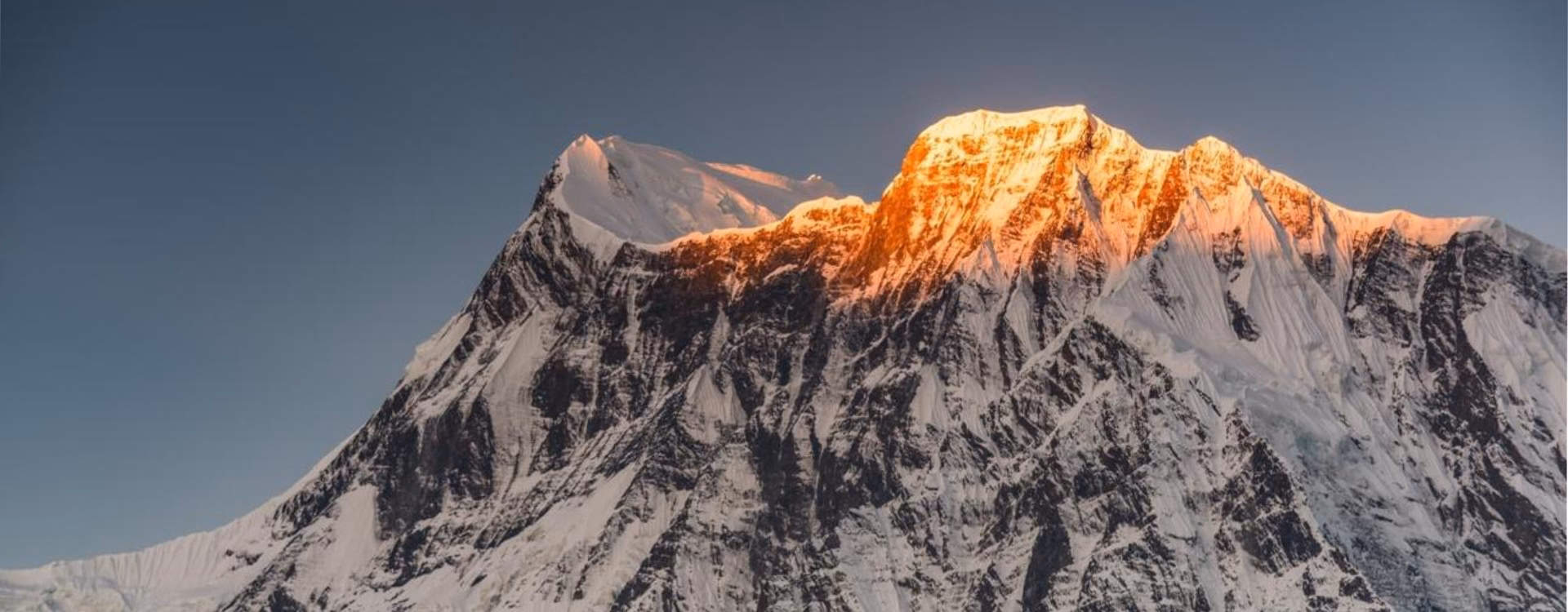 Sunrise view of the Annapurna